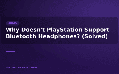 Why Doesn’t PlayStation Support Bluetooth Headphones? (Solved)