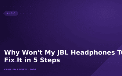 Why Won’t My JBL Headphones Turn On? Fix It in 5 Steps