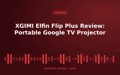 XGIMI Elfin Flip Plus Review: Portable Google TV Projector
