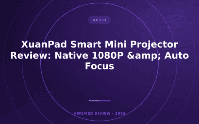 XuanPad Smart Mini Projector Review: Native 1080P & Auto Focus