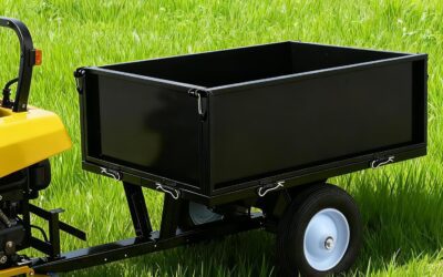 The Best Trailers To Pull Behind Lawn Mowers of 2026 (Top Picks)