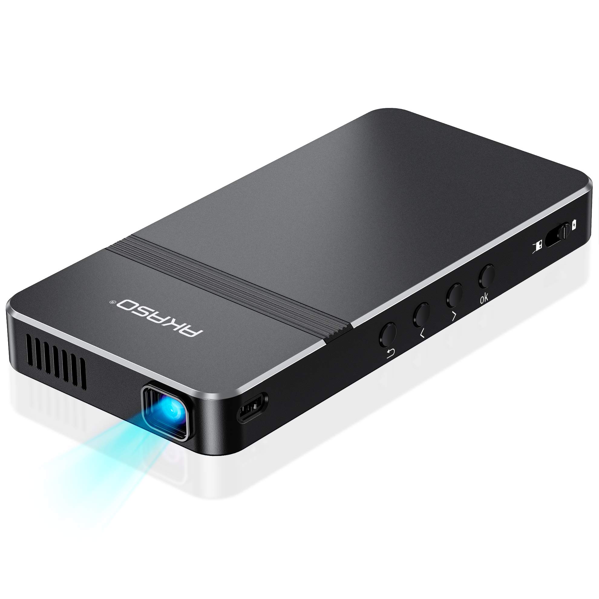 AKASO Mini Projector Review: Compact 1080P DLP Powerhouse