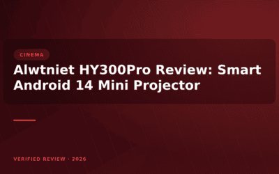 Alwtniet HY300Pro Review: Smart Android 14 Mini Projector
