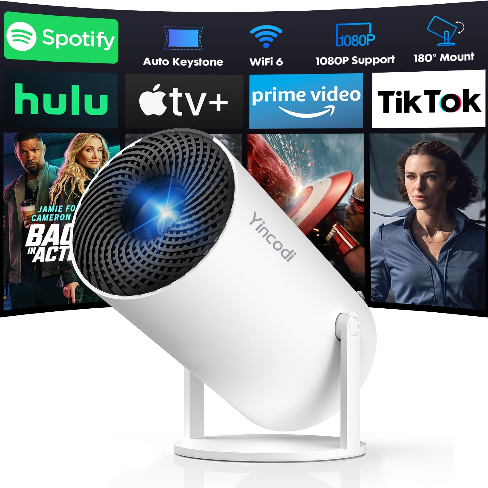 Android 12 Mini Projector Review: Portable 1080P Cinema