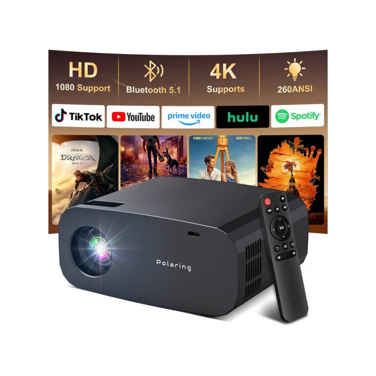 Android 13 Smart Mini Projector Review: Portable 4K Cinema