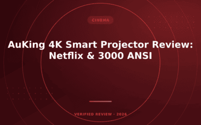 AuKing 4K Smart Projector Review: Netflix & 3000 ANSI