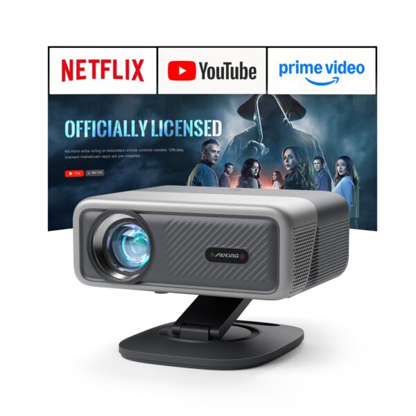 AuKing 4K Smart Projector Review: Netflix & 3000 ANSI