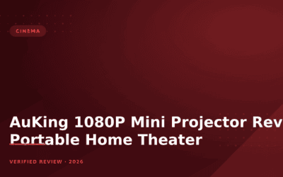AuKing 1080P Mini Projector Review: Portable Home Theater