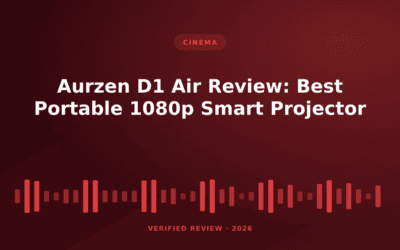 Aurzen D1 Air Review: Best Portable 1080p Smart Projector