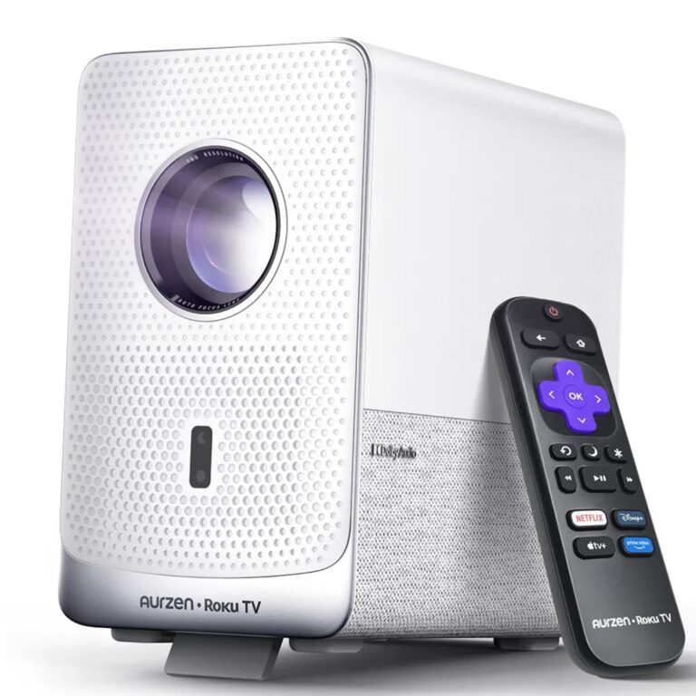 Aurzen D1R Cube Review: Portable 1080p Roku Projector