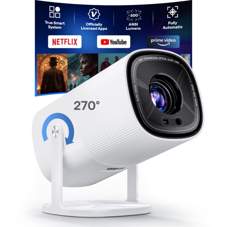 BoldEver 1080P Mini Projector Review: Smart & Portable