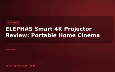 ELEPHAS Smart 4K Projector Review: Portable Home Cinema