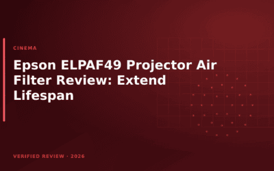 Epson ELPAF49 Projector Air Filter Review: Extend Lifespan