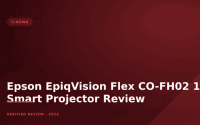 Epson EpiqVision Flex CO-FH02 1080p Smart Projector Review