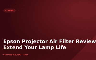 Epson Projector Air Filter Review: Extend Your Lamp Life
