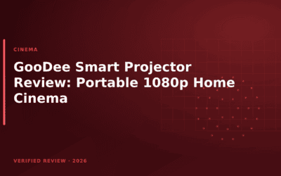 GooDee Smart Projector Review: Portable 1080p Home Cinema