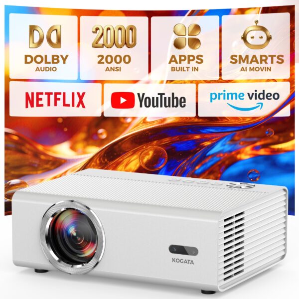 Kogata 4K Smart Projector Review: Portable Cinema Made Easy