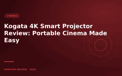 Kogata 4K Smart Projector Review: Portable Cinema Made Easy