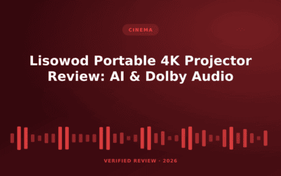 Lisowod Portable 4K Projector Review: AI & Dolby Audio