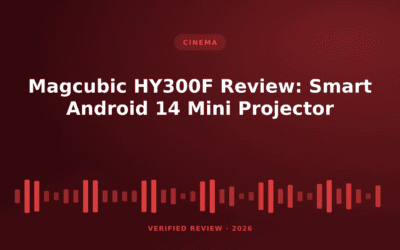 Magcubic HY300F Review: Smart Android 14 Mini Projector