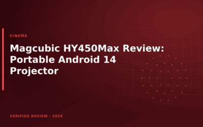 Magcubic HY450Max Review: Portable Android 14 Projector