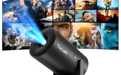 Mini Pico Projector Review: Portable 180° Rotatable HD