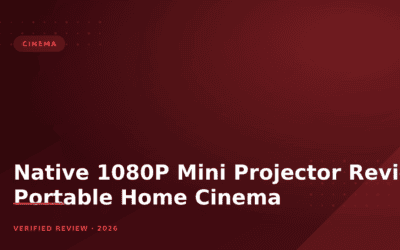 Native 1080P Mini Projector Review: Portable Home Cinema