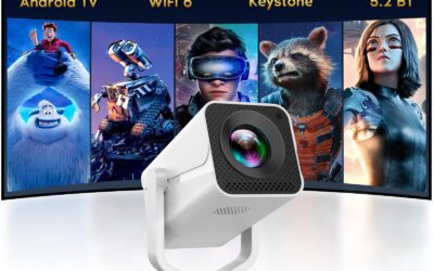 Mini Portable Android Projector Review: 270° Rotatable 4K