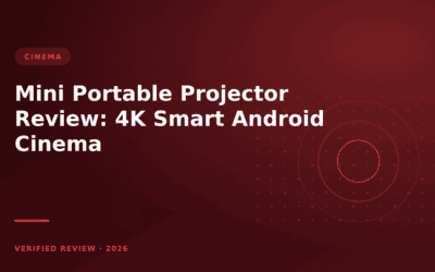 Mini Portable Projector Review: 4K Smart Android Cinema