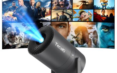 Mini Portable Projector Review: 1080P Smart & Rotatable