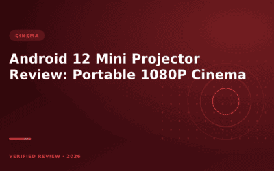 Android 12 Mini Projector Review: Portable 1080P Cinema