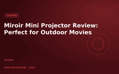 Miroir Mini Projector Review: Perfect for Outdoor Movies