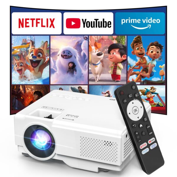 NISOO Smart Projector Review: 1080P with Built-In Netflix