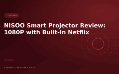 NISOO Smart Projector Review: 1080P with Built-In Netflix