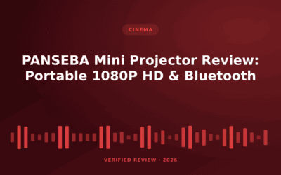 PANSEBA Mini Projector Review: Portable 1080P HD & Bluetooth