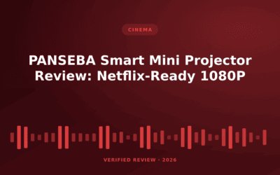 PANSEBA Smart Mini Projector Review: Netflix-Ready 1080P
