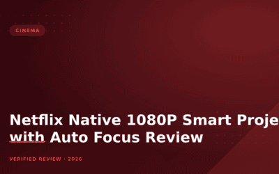 Netflix Native 1080P Smart Projector with Auto Focus Review