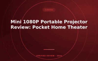 Mini 1080P Portable Projector Review: Pocket Home Theater