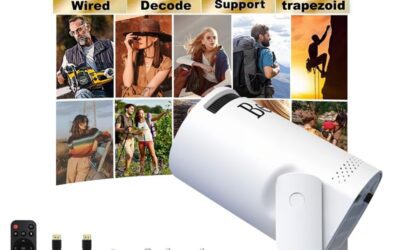 Q5 Mini Projector Review: Portable 180° Wired Screen Sync