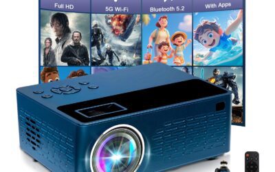 Smart 1080P Mini Projector Review: 5G WiFi & Built-In Apps