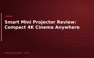 Smart Mini Projector Review: Compact 4K Cinema Anywhere