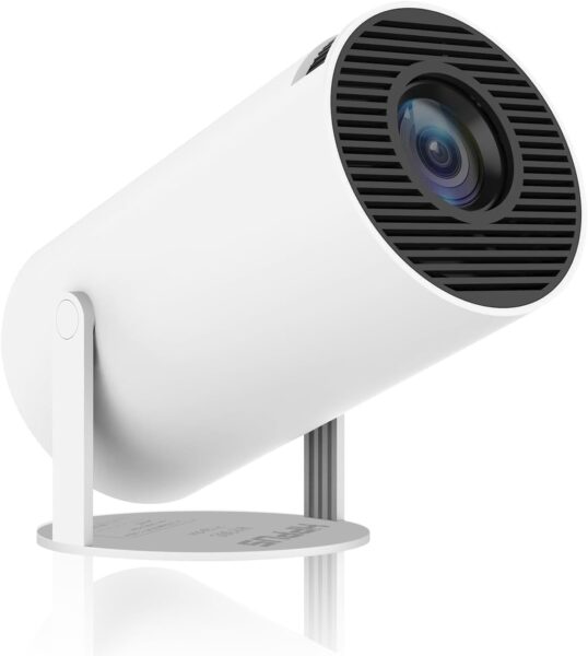 Smart Mini Projector with 180° Stand & Android TV Review