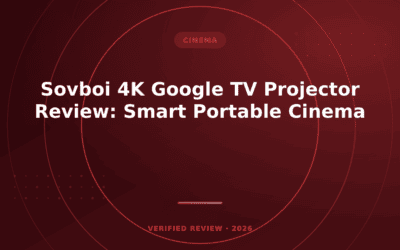 Sovboi 4K Google TV Projector Review: Smart Portable Cinema