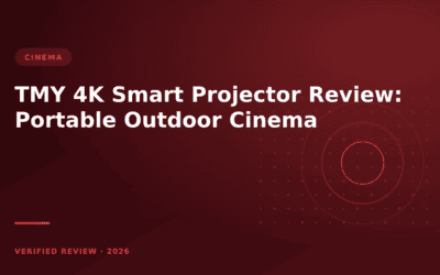 TMY 4K Smart Projector Review: Portable Outdoor Cinema