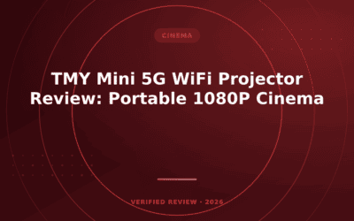 TMY Mini 5G WiFi Projector Review: Portable 1080P Cinema