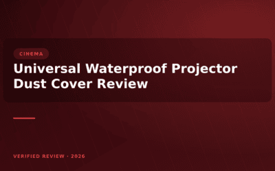 Universal Waterproof Projector Dust Cover Review