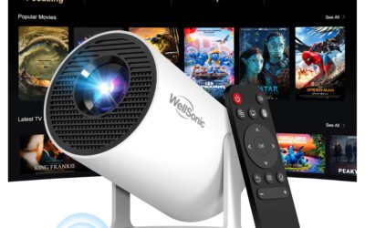 WellSonic Mini Projector Review: Smart 180-Degree Cinema