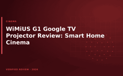 WiMiUS G1 Google TV Projector Review: Smart Home Cinema
