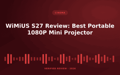 WiMiUS S27 Review: Best Portable 1080P Mini Projector