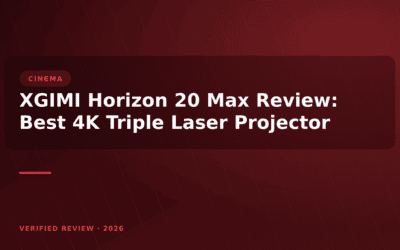 XGIMI Horizon 20 Max Review: Best 4K Triple Laser Projector